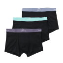 ポールスミス Paul Smith ボクサーパンツ 3枚セット ブラック メンズ m1a 914 m3pk39 79 MEN TRUNK 3 PACK 【返品交換不可】【ラッピング無料】[2023AW]