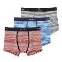 ポールスミス Paul Smith ボクサーパンツ 3枚セット マルチカラー メンズ m1a 914 m3pkp 1a MEN TRUNK 3 PACK【返品交換不可】【ラッピング無料】[2023AW]