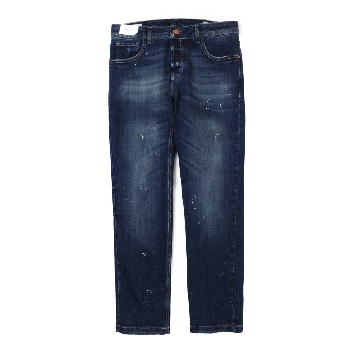 アントレアミ entre amis ボタンフライジーンズ ブルー 8177 206l2011 4039 5 TK DENIM CORTO