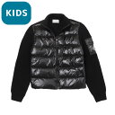【アウトレット】モンクレール MONCLER ダウン切り替え ジップアップ カーディガン ブラック 9b00015 m1241 999【返品送料無料】