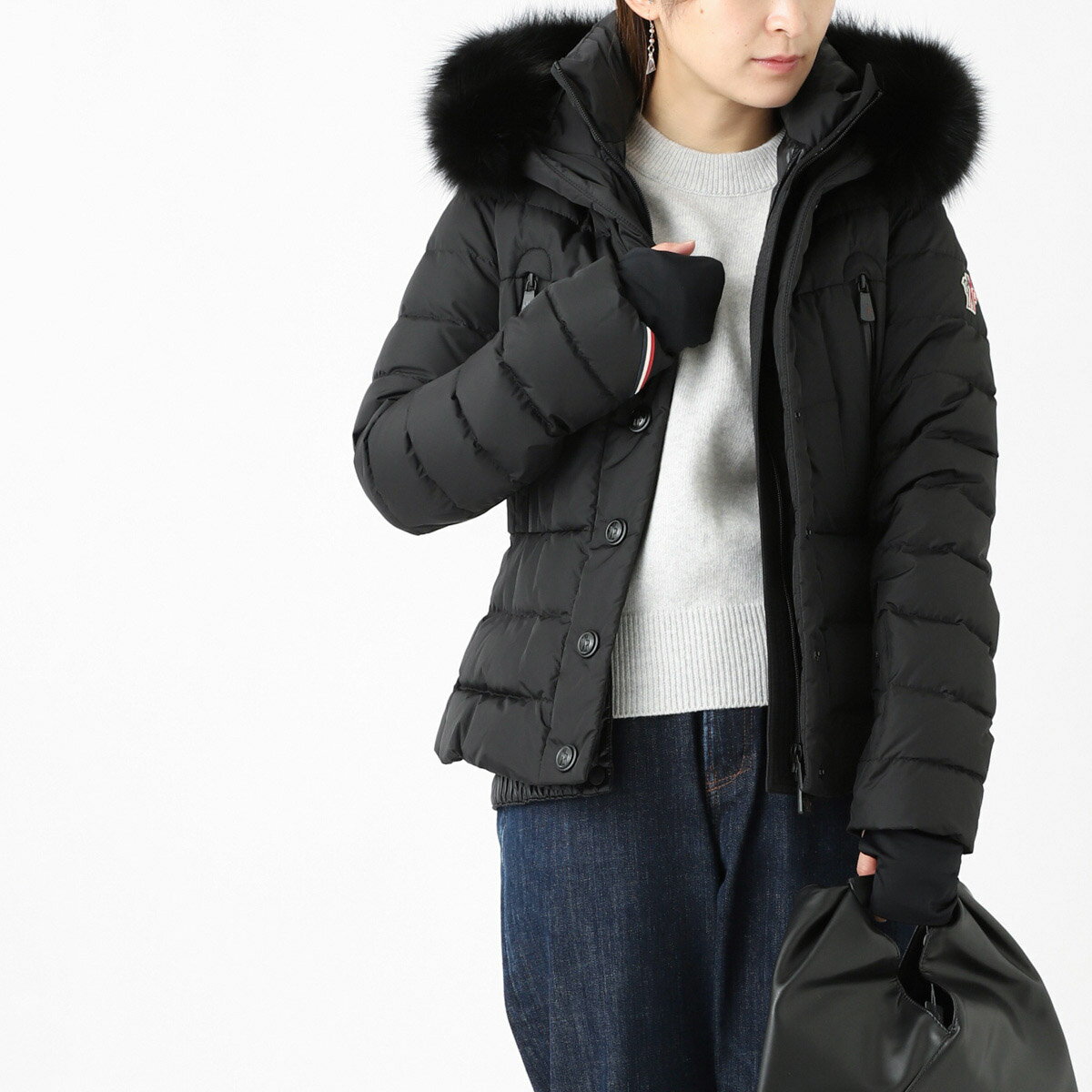 【5/10限定!当選確率1/2!MAX100%POINT BACK!※要エントリー】モンクレール グルノーブル MONCLER GRENOBLE ダウンジャケット ブラック レディース beverley 1a00041 5399e 999 BEVERLEY【返品送料無料】【ラッピング無料】[2023AW]