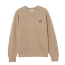 【5/1限定!当選確率1/2!MAX100%POINT BACK!※要エントリー】【アウトレット】メゾンキツネ MAISON KITSUNE クルーネックニット...