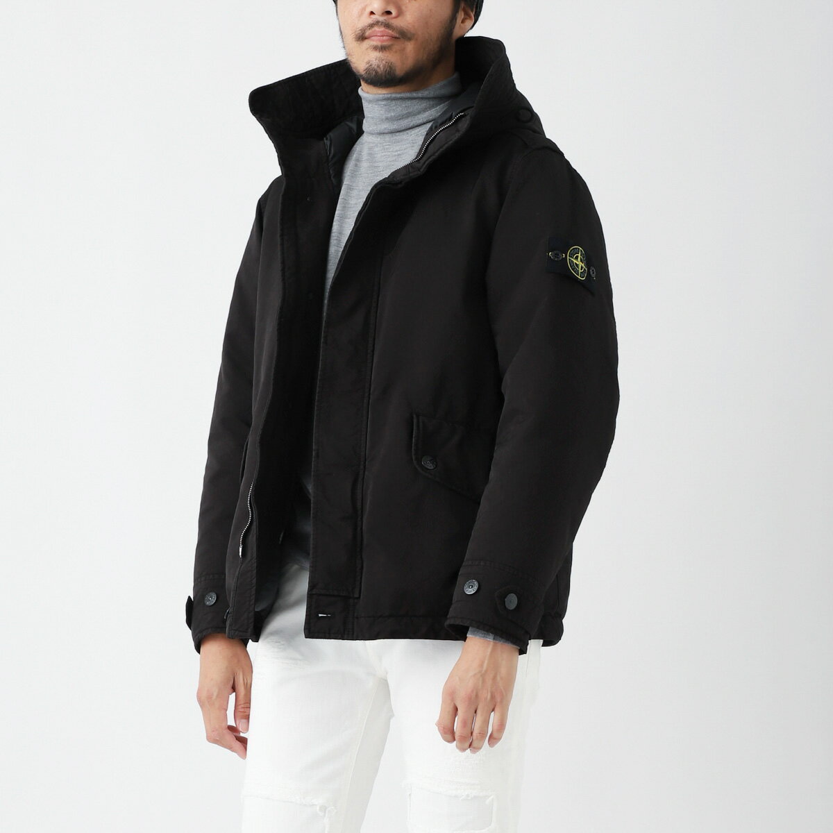 ストーンアイランド ストーンアイランド STONE ISLAND ダウンジャケット ブラック メンズ 791541349 v0029 41349 DAVID-TC DOWN【返品送料無料】【ラッピング無料】[2023AW]