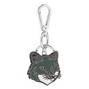 ]Lcl MAISON KITSUNE L[O O[ Y fB[X lm06904am1002 p384 militarygreen BOLD FOX HEAD METAL KEYRINGyԕizybsOz[2023AW]