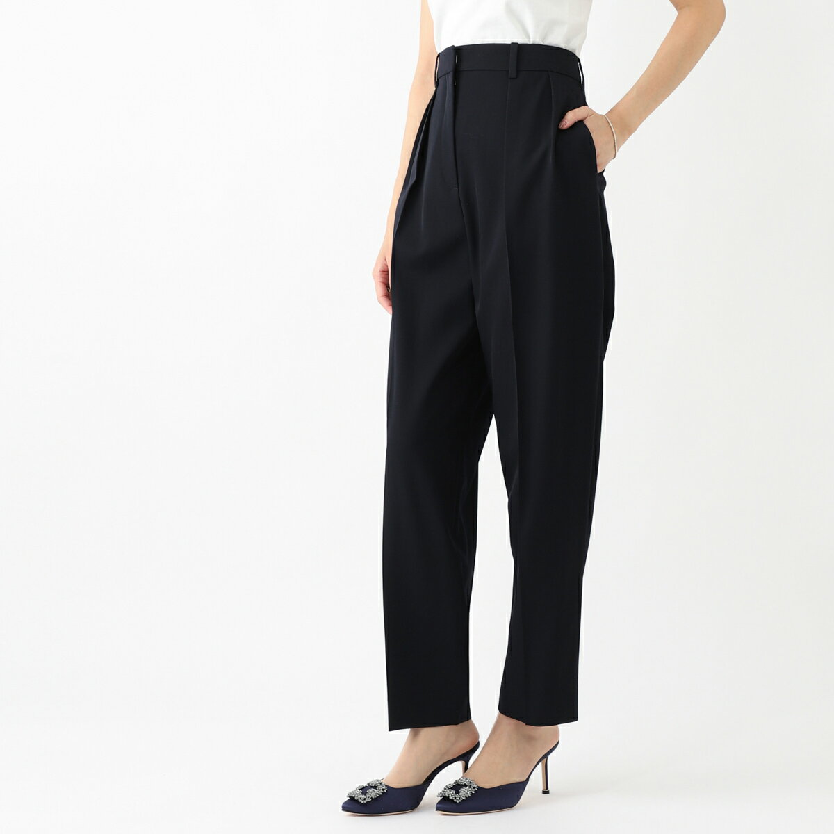 【The Row】リラ ストレート レッグパンツ 7581-w275101.jpg