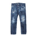 ディースクエアード DSQUARED2 ボタンフライジーンズ ブルー メンズ s74lb1333 s30342 470 SEXY TWIST JEAN【返品送料無料】【ラッピング無料】