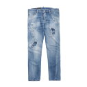 ディースクエアード DSQUARED2 ボタンフライジーンズ ブルー メンズ s74lb1366 s30342 470 SEXY TWIST JEAN【返品送料無料】【ラッピング無料】