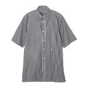 【アウトレット】【ラスト1点】メゾンマルジェラ Maison Margiela 半袖シャツ ブラック メンズ s50dr0007 s78577 001f【返品送...