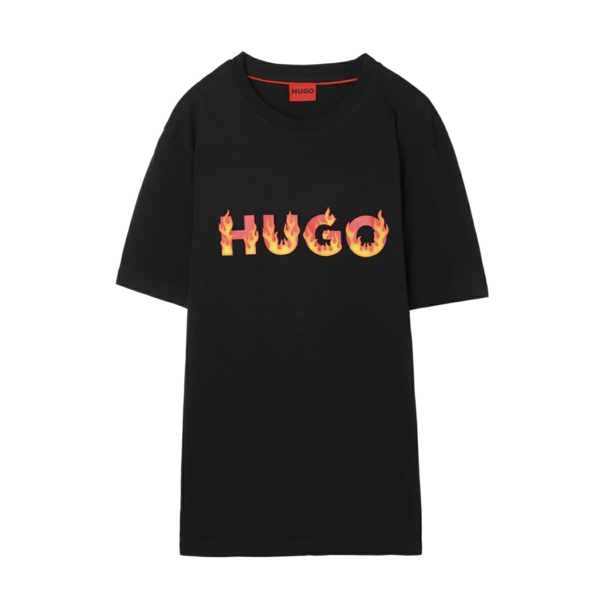 ヒューゴヒューゴボス HUGO HUGOBOSS クルーネックTシャツ ブラック メンズ danda 50504542 10225143 001 DANDA【返品送料無料】【ラッピング無料】[2024SS]