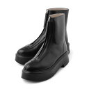 ザ ロウ THE ROW アンクルブーツ ブラック レディース 大きいサイズあり f1144 l64r blk ZIPPED BOOT 1【返品送料無料】【ラッピング無料】