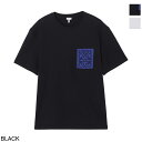 ロエベ プレゼント メンズ 【アウトレット】【ラスト1点】ロエベ LOEWE クルーネックTシャツ メンズ h526y22xat 1100 RELAXED FIT T-SHIRT【返品送料無料】【ラッピング無料】[2024SS][outnew]