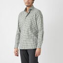 ボリエッロ BORRIELLO ワイドカラー シャツ セミワイドカラー フレンチカラー グリーン メンズ marechiaro a1 18050 5 MARECHIARO SLIM FIT【返品送料無料】【ラッピング無料】[2024SS]