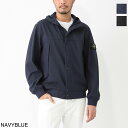 ストーンアイランド STONE ISLAND フーデッド ブルゾン メンズ 801540227 v0020 40227 LIGHT SOFT SHELL-R E.DYE TECHNOLOGY IN RECYCLED POLYESTER【あす楽対応_関東】【返品送料無料】【ラッピング無料】 2024SS