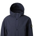 ストーンアイランド STONE ISLAND フーデッド ブルゾン メンズ 801540227 v0020 40227 LIGHT SOFT SHELL-R E.DYE TECHNOLOGY IN RECYCLED POLYESTER【返品送料無料】【ラッピング無料】[2024SS] 3