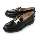 トッズ TODS ローファー ブラック レディース xxw59c0en90shab999 black KATE LEATHER LOAFERS【返品送料無料】【ラッピング無料】[2024SS]