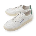 オートリー AUTRY スニーカー ホワイト メンズ 大きいサイズあり aulm ll20 leat leat wht green MEDALIST LOW SNEAKERS