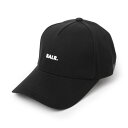 ボーラー BALR. ベースボールキャップ 5パネルキャップ ブラック メンズ brand cotton cap jetblack Brond Cotton Cap【返品送料無料】【ラッピング無料】 2024SS