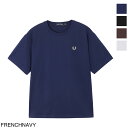 フレッドペリー FRED PERRY クルーネックTシャツ レディース g1142 143 CREW NECK T-SHIRT【返品送料無料】【ラッピング無料】 2024SS