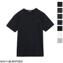 フレッドペリー FRED PERRY クルーネックTシャツ メンズ m1600 v73 CREW NECK T-SHIRT【返品送料無料】【ラッピング無料】 2024SS