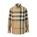 バーバリー バーバリー BURBERRY 長袖レギュラーカラーシャツ ベージュ メンズ 8071445 archivebeige ip chk CHECK COTTON SHIRT【返品送料無料】【ラッピング無料】[2024SS]