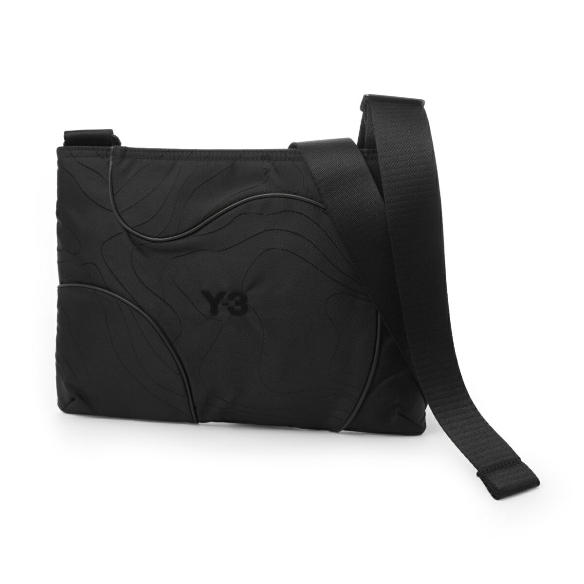 ワイスリー Y-3 ショルダーバッグ サコッシュ ブラック メンズ ir5776 black Y-3 TPO SACOCHE【返品送料無料】【ラッピング無料】[2024SS] 1