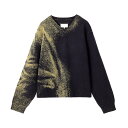 【アウトレット】メゾンマルジェラ Maison Margiela Vネック ニット ブルー メンズ s67hn0005 s18279 511【返品送料無料】