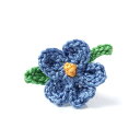 サンカルリーノ San Carlino ブートニエール ブルー メンズ plumeria azzurro PLUMERIA プルメリア【返品送料無料】