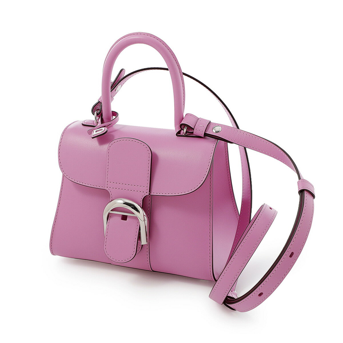【7/1限定!当選確率1/2!MAX100%POINT BACK!※要エントリー】デルヴォー DELVAUX ハンドバッグ 2WAY ショルダーバッグ ピンク レディース aa0406aam047ppa orchid BRILLANT MINI S BOX CALF【返品送料無料】のサムネイル