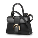 デルヴォー DELVAUX ハンドバッグ 2WAY ショルダーバッグ ブラック レディース aa0406aam099zdo black BRILLANT MINI S BOX CALF【返品送料無料】