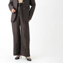 ロエベ LOEWE スラックス トラウザーズ ブラウン レディース s540y04xhd 3110 HIGH WAISTED TROUSERS【返品送料無料】