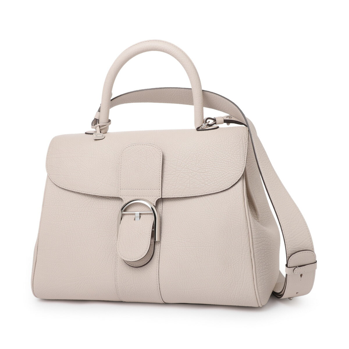 デルヴォー DELVAUX ハンドバッグ 2WAY ショルダーバッグ ベージュ レディース aa0640bvs085ypa sesame BRILLANT GM FLY SEQUOIA CALF【返品送料無料】