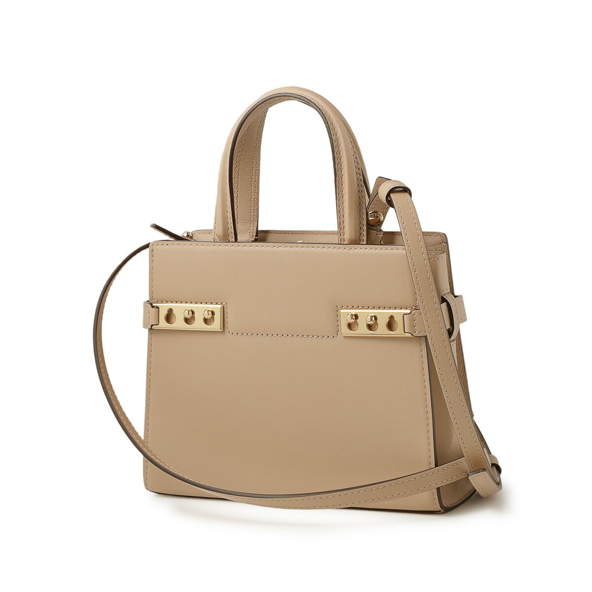 デルヴォー DELVAUX ハンドバッグ 2WAY ショルダーバッグ ベージュ レディース aa0646bqs021ydo sirocco TEMPETE CRUSH SMALL SILKY CALF【返品送料無料】のサムネイル
