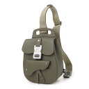 ディオール DIOR クロスボディバッグ グリーン メンズ 1adbo022ykk 672 MINI GALLOP GRAINED CALF【返品送料無料】