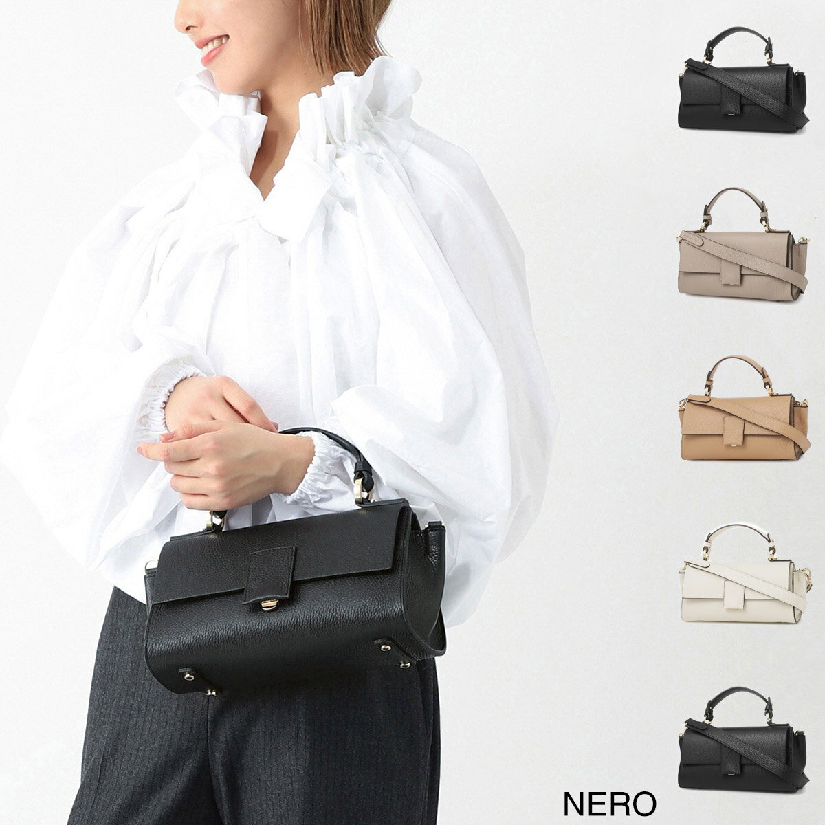 ロリステッラ LORISTELLA ショルダーバッグ 2WAY ハンドバッグ レディース beth 2529 nero BETH【返品送料無料】[2025AW]