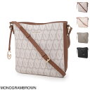 ジャンニ ヴァレンチノ GIANNI VALENTINO ショルダーバッグ レディース gv004 monogram brown【返品送料無料】