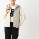 マックスマーラ ザ・キューブ MAX MARA THE CUBE ダウンベスト ベージュ レディース 大きいサイズあり 2429296035 081 TREFA...