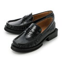 ガニー GANNI ローファー ブラック レディース 大きいサイズあり s2635 099 black Butterfly Logo Loafers【返品送料無...