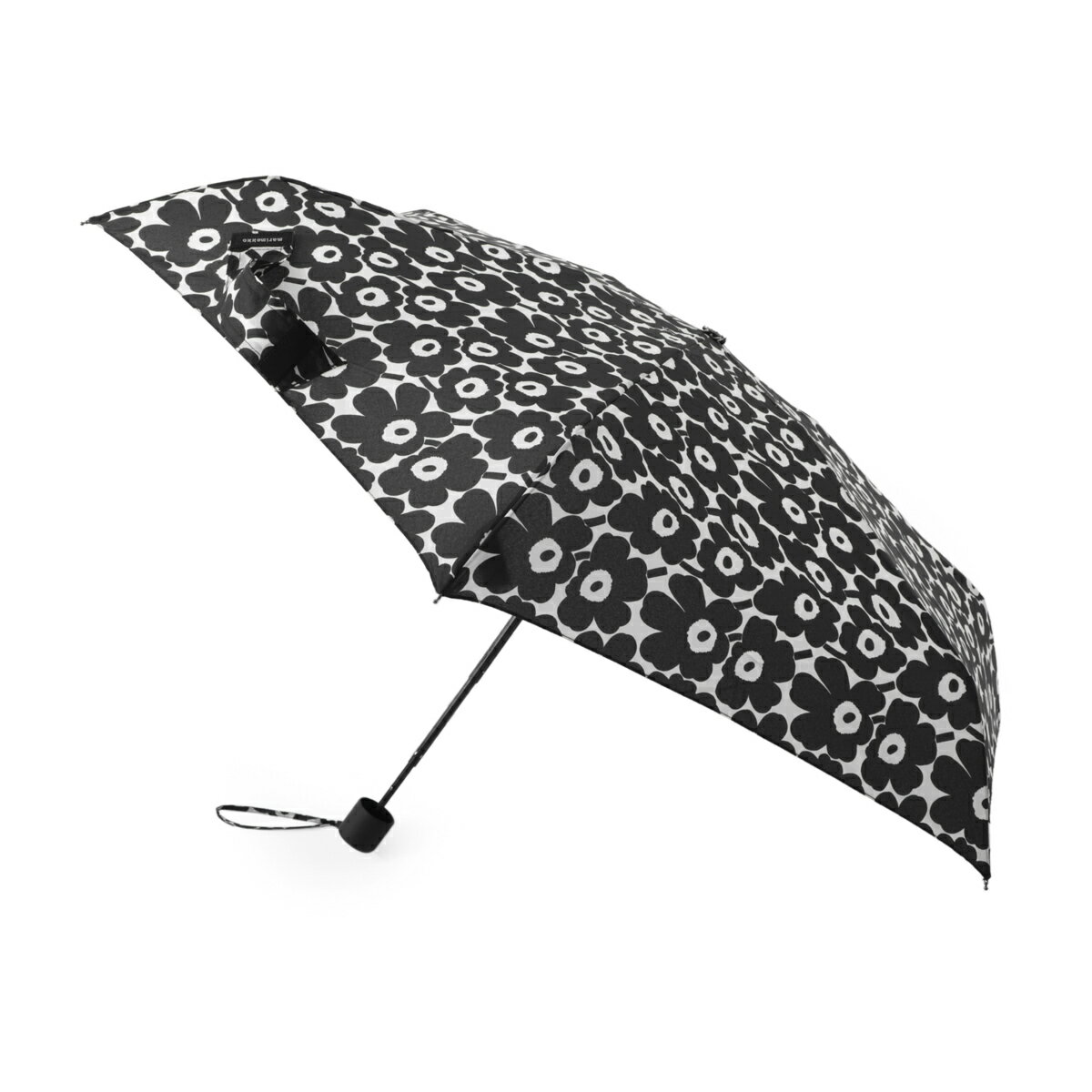 マリメッコ marimekko 折りたたみ傘 ブラック レディース 091494 190 MINI MANUAL NANO UNIKKO【返品送料無料】