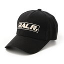 【アウトレット】ボーラー BALR. ベースボールキャップ ブラック メンズ レディース theclub cotton cap jetblack THE CLU...