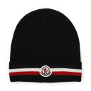 モンクレール MONCLER ニットキャップ ビーニー ブラック メンズ 3b00068 a9575 999【返品送料無料】