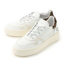 デイト DATE スニーカー ホワイト レディース 大きいサイズあり step w997 st ca wd calf white leopard STEP【返品...