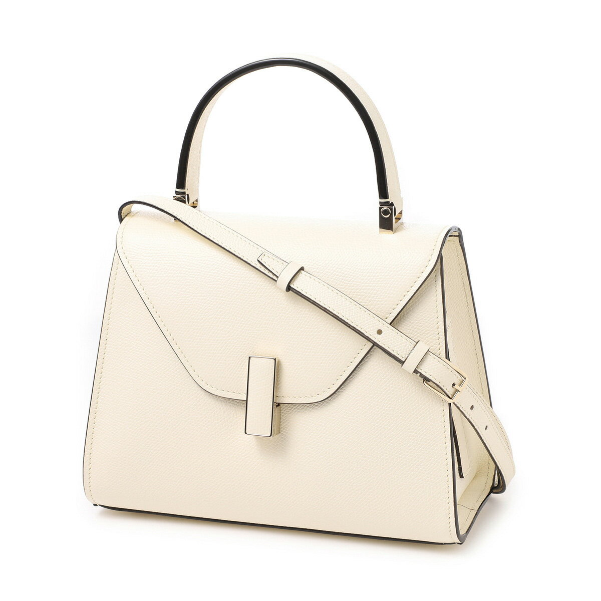 【11/5限定!当選確率1/2!MAX100%POINT BACK!※要エントリー】ヴァレクストラ Valextra ハンドバッグ 2WAY ショルダーバッグ ホワイト レディース wbes0036028loc99 v5e36 028 ISIDE MINI イジィデ ミニ V5E36 028【返品送料無料】[2024AW]のサムネイル