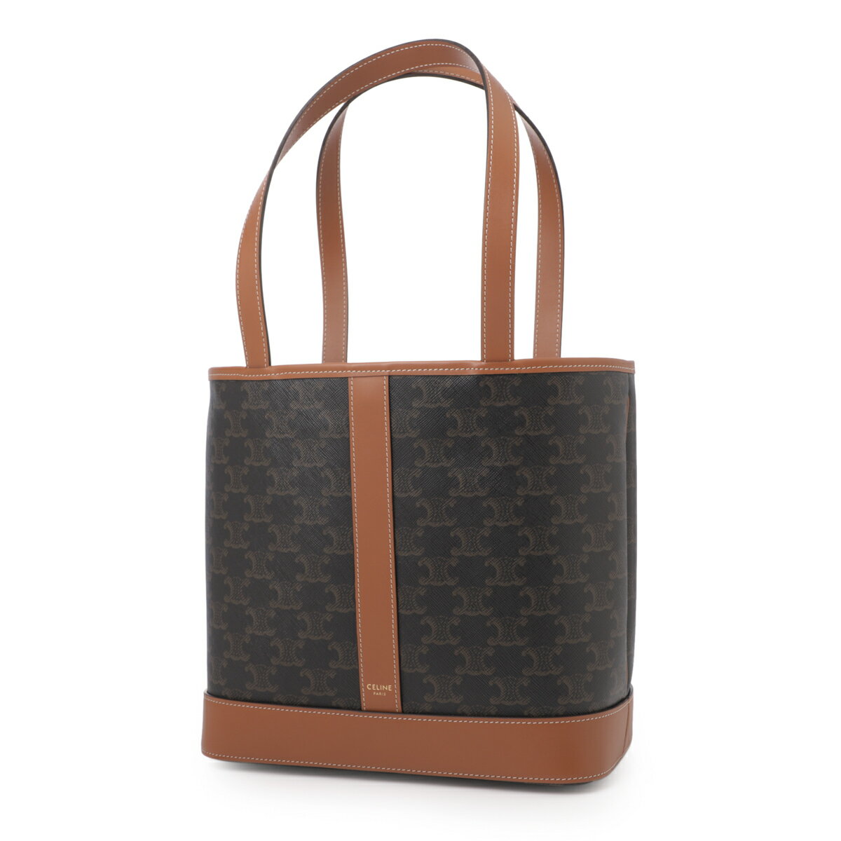 セリーヌ CELINE トートバッグ バケットバッグ ブラウン レディース 11508 2cas 04lu SMALL CABAS【返品送料無料】のサムネイル