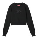 ディーゼル DIESEL スウェット ブラック レディース f slimmy od a09931 0grac 9xx F-SLIMMY-OD A09931 0GRAC【返品送料無料】