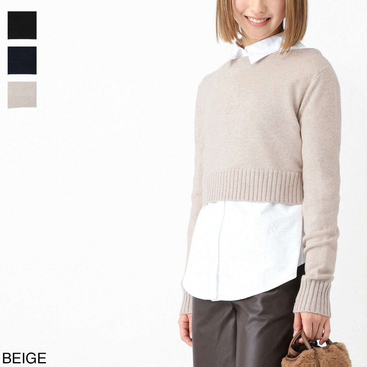 【3万円均一】【アウトレット】マックスマーラ Max Mara クルーネックニット レディース 2421366062600 005 ANGRI【返品送料無料】