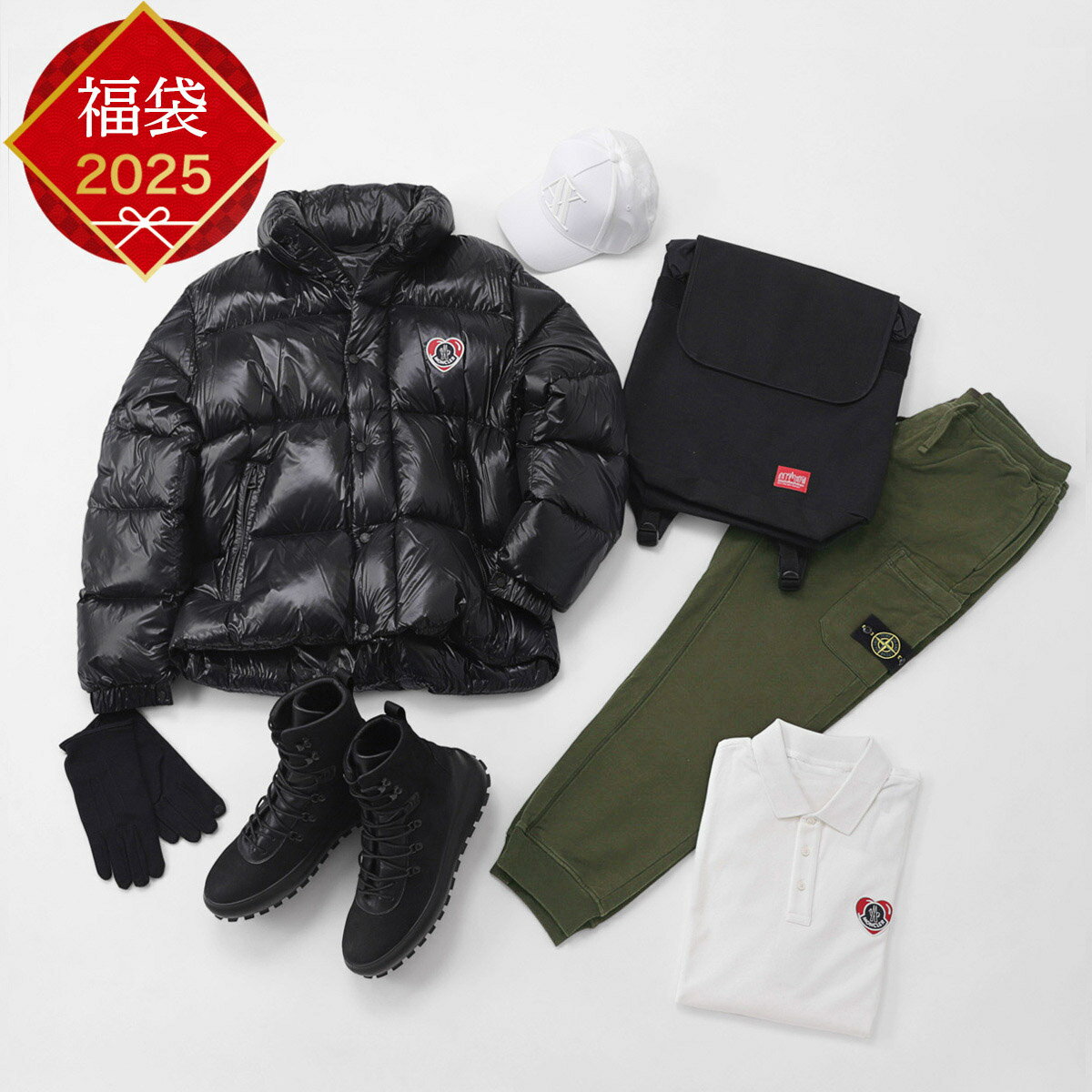 モンクレール MONCLER 【初売り】2025年 福袋 マルチカラー メンズ 大きいサイズあり moncler set 43【返品交換不可】[2025SS]のサムネイル