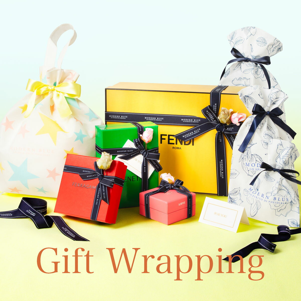 モダンブルー MODERN BLUE ラッピングサービス マルチカラー メンズ レディース バレンタイン【返品交換不可】...