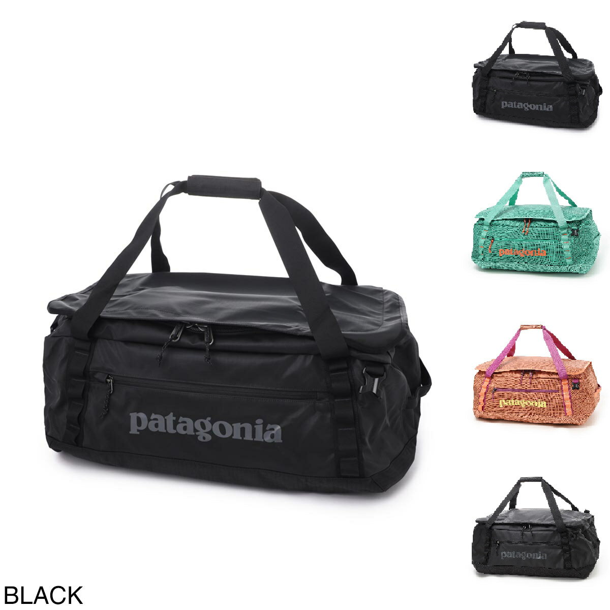 パタゴニア patagonia ダッフルバッグ 2WAY メンズ 49343 blk BLACK HOLE DUFFEL 55L ブラックホール・ダッフル 55L【返品送料無料】[2026SS]