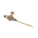 ヴィヴィアンウエストウッド Vivienne Westwood ヘアクリップ ヘアピン ゴールド レディース 67030015 02r828 r828 gold...