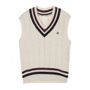 セリーヌ CELINE ニットベスト ベージュ メンズ ry0bm d062 fzv1 PULL SANS MANCHES COL V【返品送料無料】[2025...